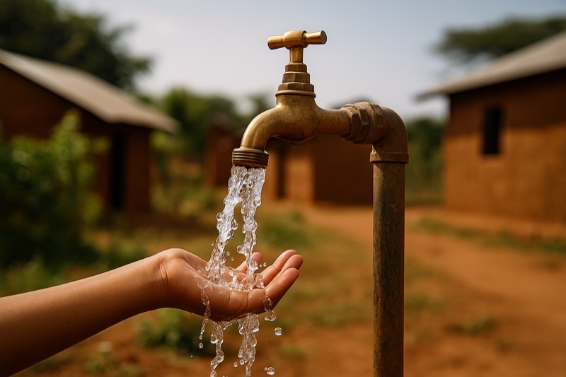Frisches Wasser ist ein Menschenrecht